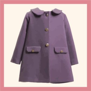 purple coat