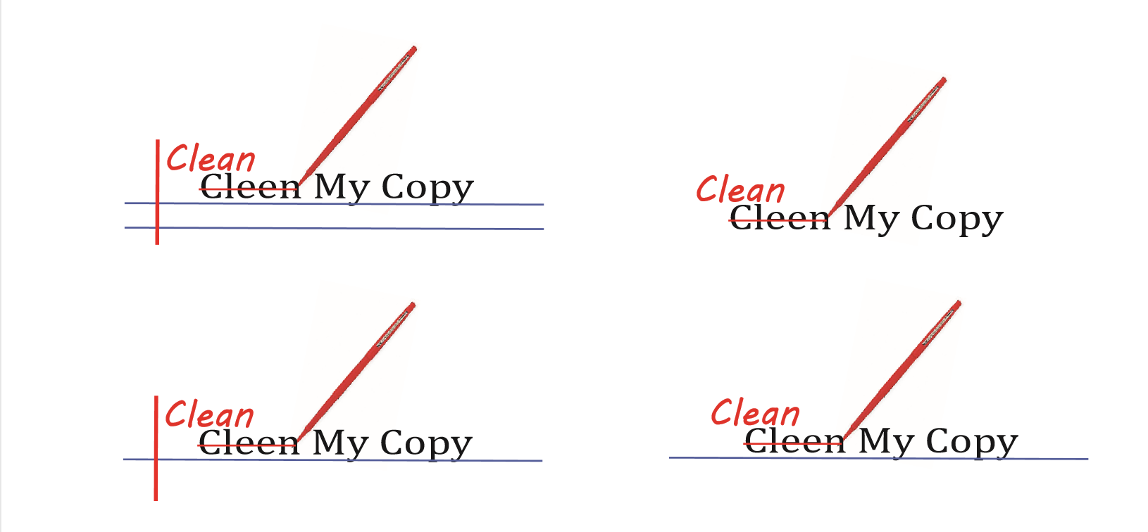 Logotype: Clean My Copy