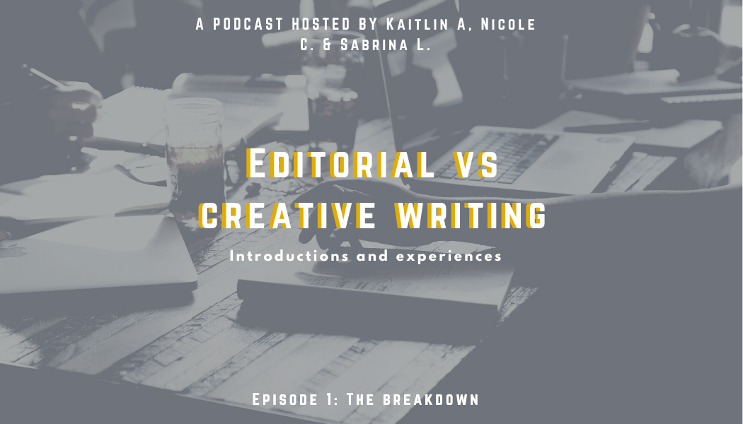 Editorial vs Creative Writing