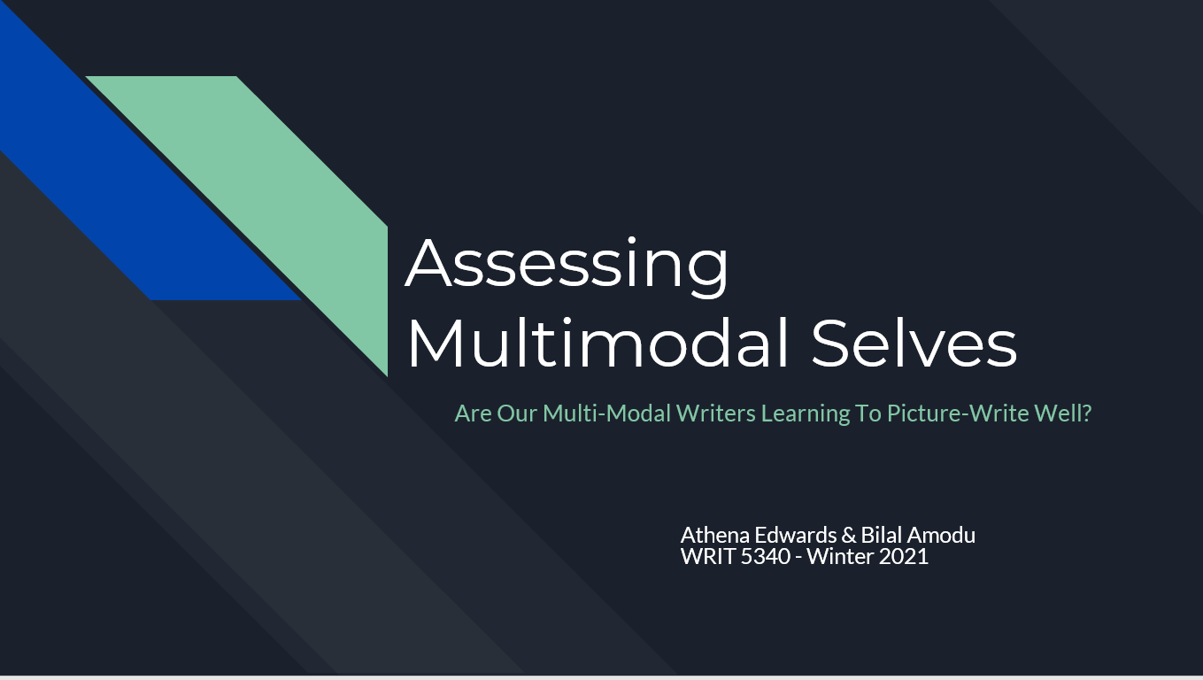 Presentation Slides: “Assessing Our Multimodal Selves”