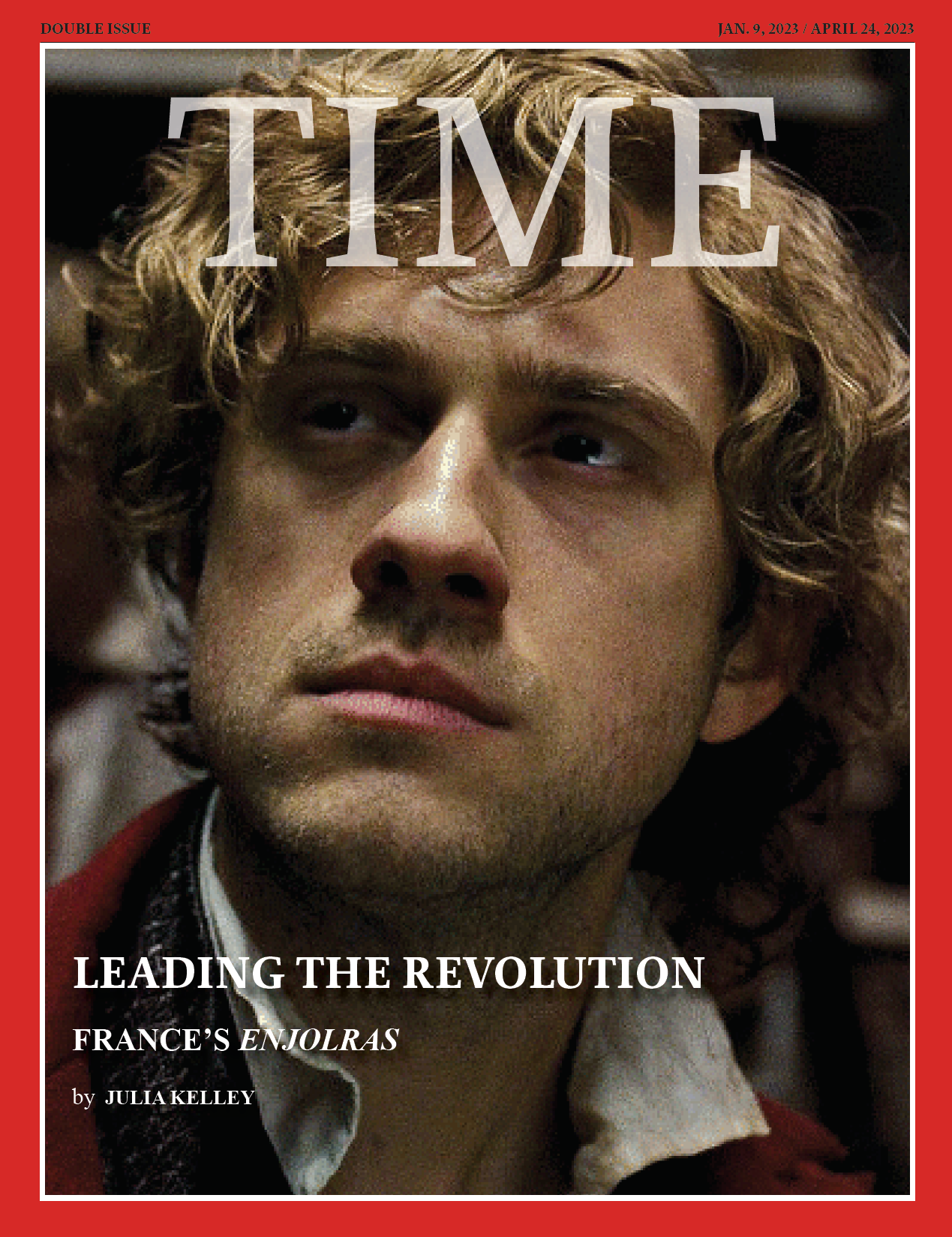 Parodying TIME Magazine Interviews Les Mis’ Enjolras